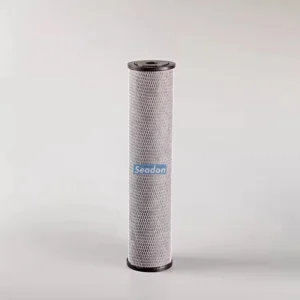 carbon-impregnated cellulose filter cartridges